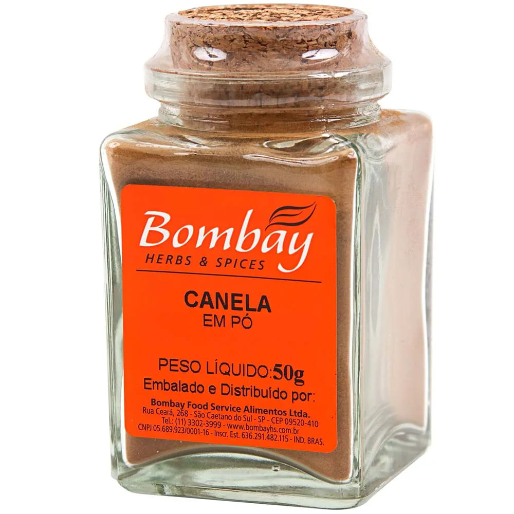 Canela em Pó Bombay Vidro 50g