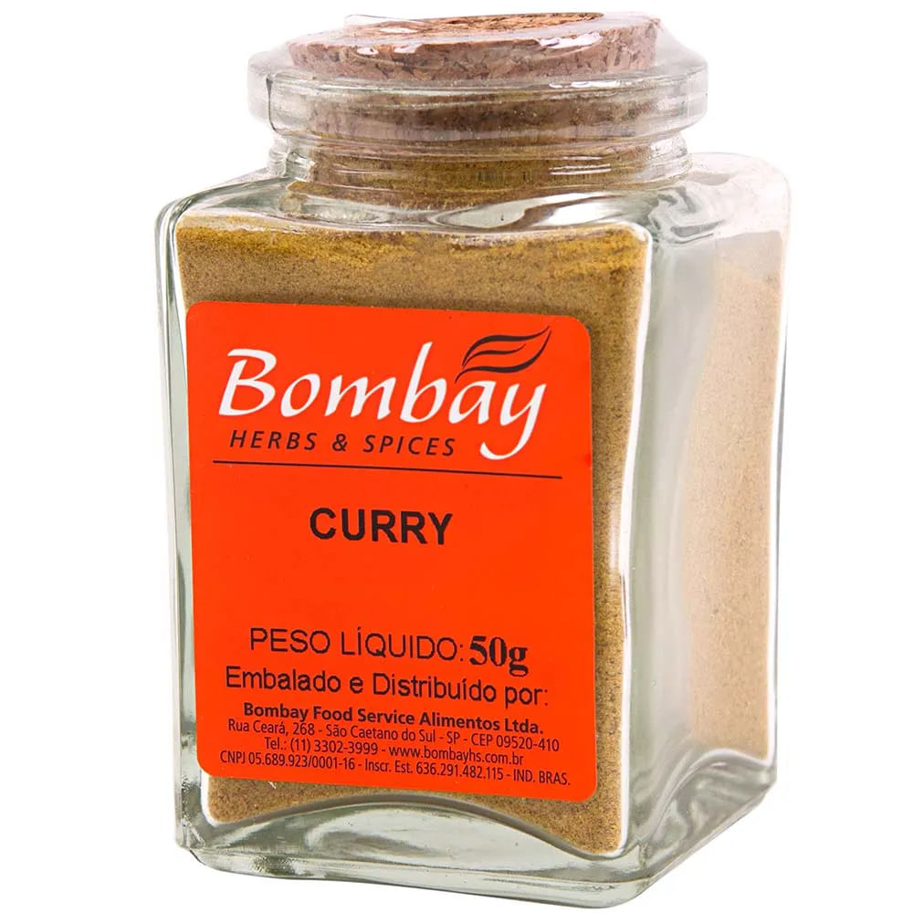 Curry Bombay Vidro 50g