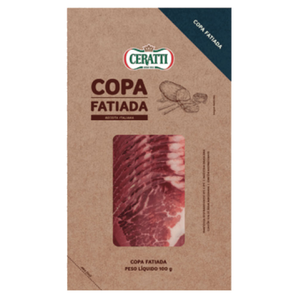Copa Suína Ceratti Fatiada 100g