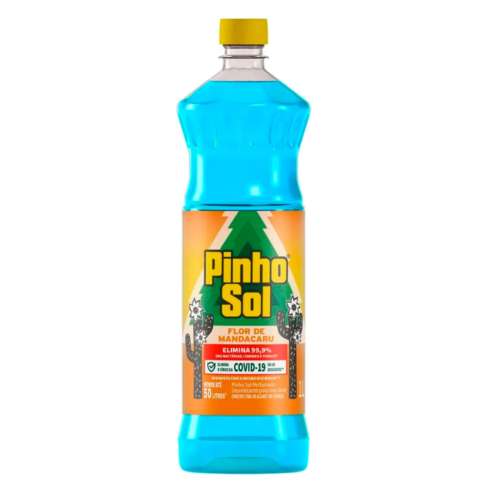 Desinfetante Pinho Sol Flor de Mandacaru 1L