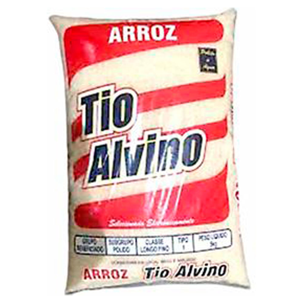 Arroz Branco Tio Alvino Tipo 1 1kg