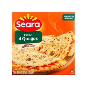 Pizza Congelada Seara 4 Queijos 460g