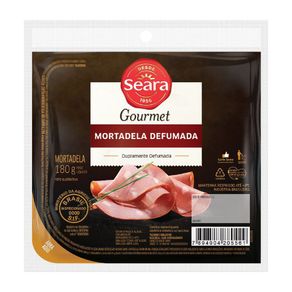 Mortadela Defumada Fatiada Seara Gourmet 180g Mortadela Defumada Fatiada Seara Gourmet 180g
