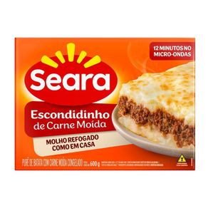 Escondidinho Congelado Seara Carne Moída 600g