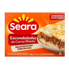 Escondidinho Congelado Seara Carne Moída 600g Escondidinho Congelado Seara Carne Moída 600g