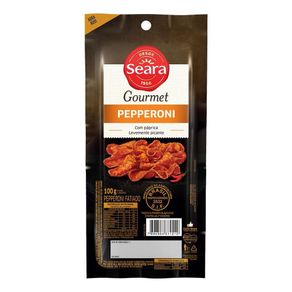 Pepperoni Fatiado Seara Gourmet 100g Salame Pepperoni Seara Fatiado 100g Pepperoni Fatiado Seara Gourmet 100g Salame Pepperoni Seara Fatiado 100g