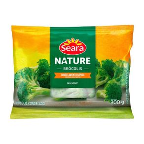 Brócolis Congelado Seara Nature 300g Brócolis Congelado Seara Nature 300g