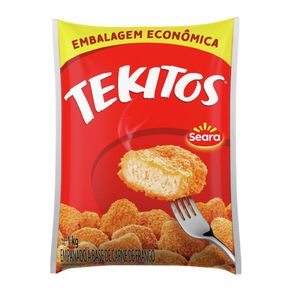 Frango Empanado Seara Tekitos Tradicional 1kg Frango Empanado Seara Tekitos Tradicional 1kg