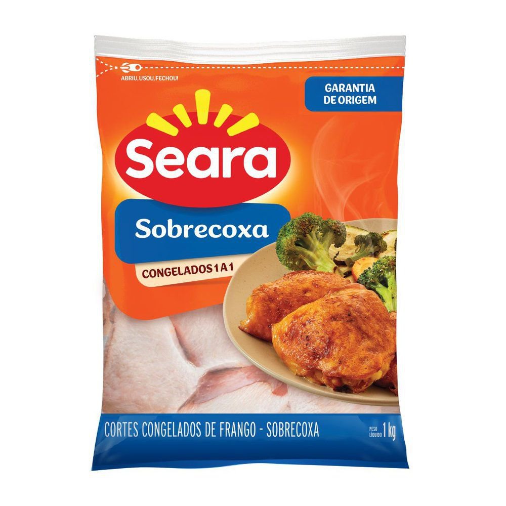 Sobrecoxa de Frango Seara IQF 1kg