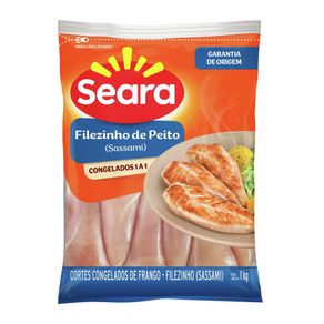 Filezinho de Peito de Frango Seara Sassami 1kg