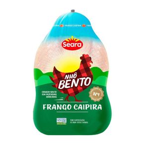 Frango Caipira Seara Nhô Bento Inteiro Congelado Kg