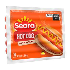 Salsicha Seara Hot Dog 500g Salsicha Seara Hot Dog 500g