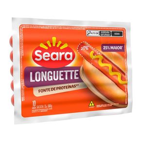 Salsicha Longuete Seara 500g Salsicha Longuete Seara 500g