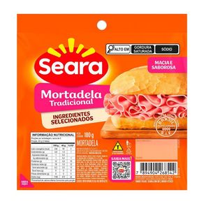 Mortadela Seara Fatiada 180g