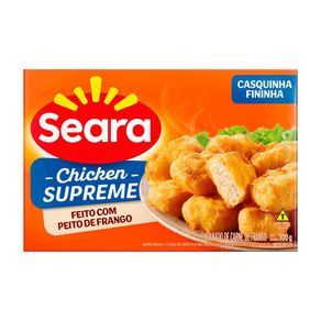 Frango Empanado Seara Chicken Supreme 300g Frango Empanado Seara Chicken Crispy Supreme 300g