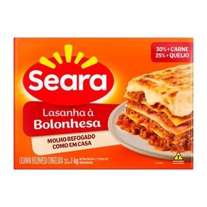 Lasanha Seara Bolonhesa 1kg Lasanha Seara Bolonhesa 1kg