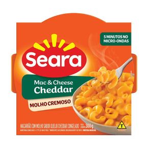 Macarrão Mac&Cheese Cheddar Tradicional Seara 300g Macarrão Mac&Cheese Cheddar Tradicional Seara 300g
