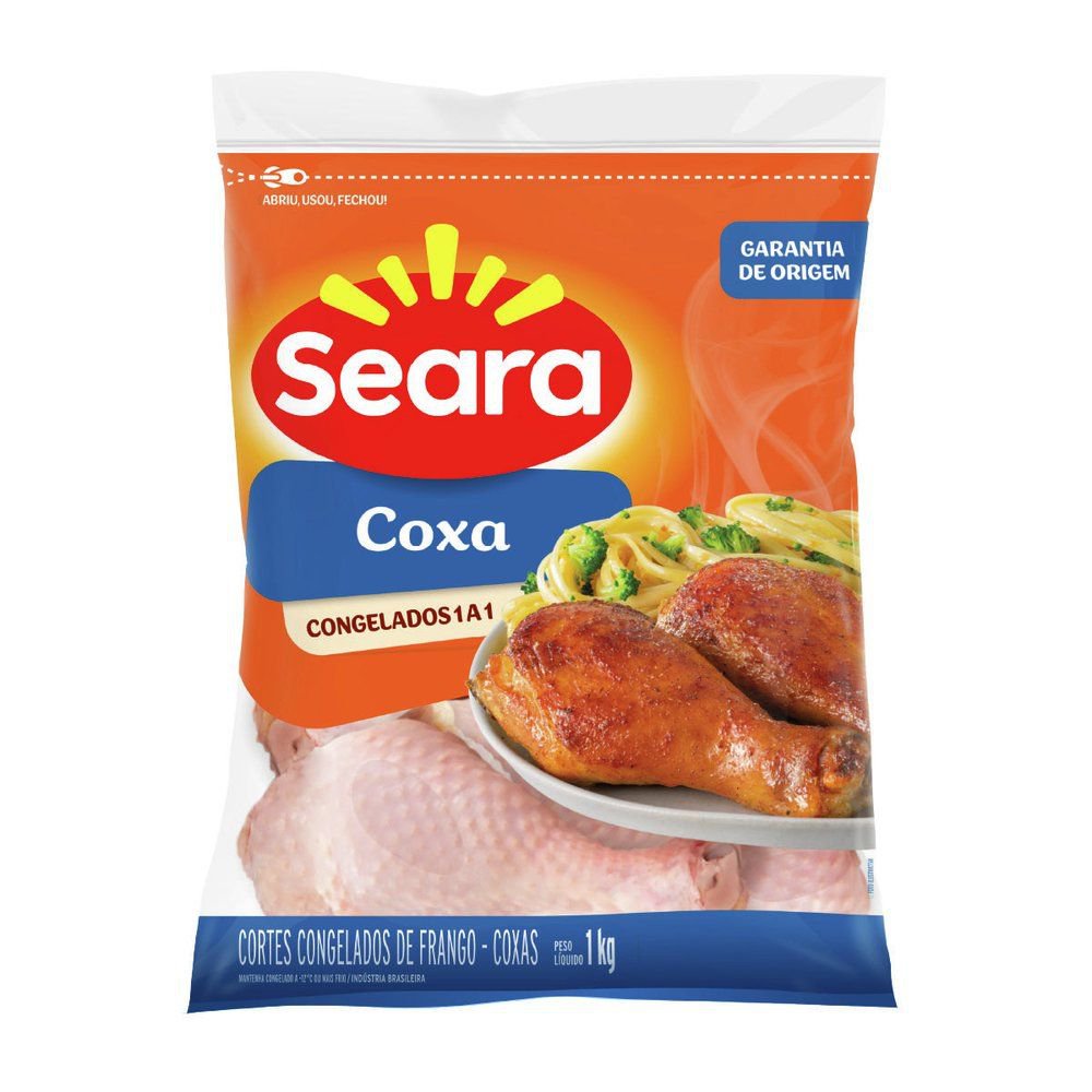 Coxa de Frango Seara IQF 1kg