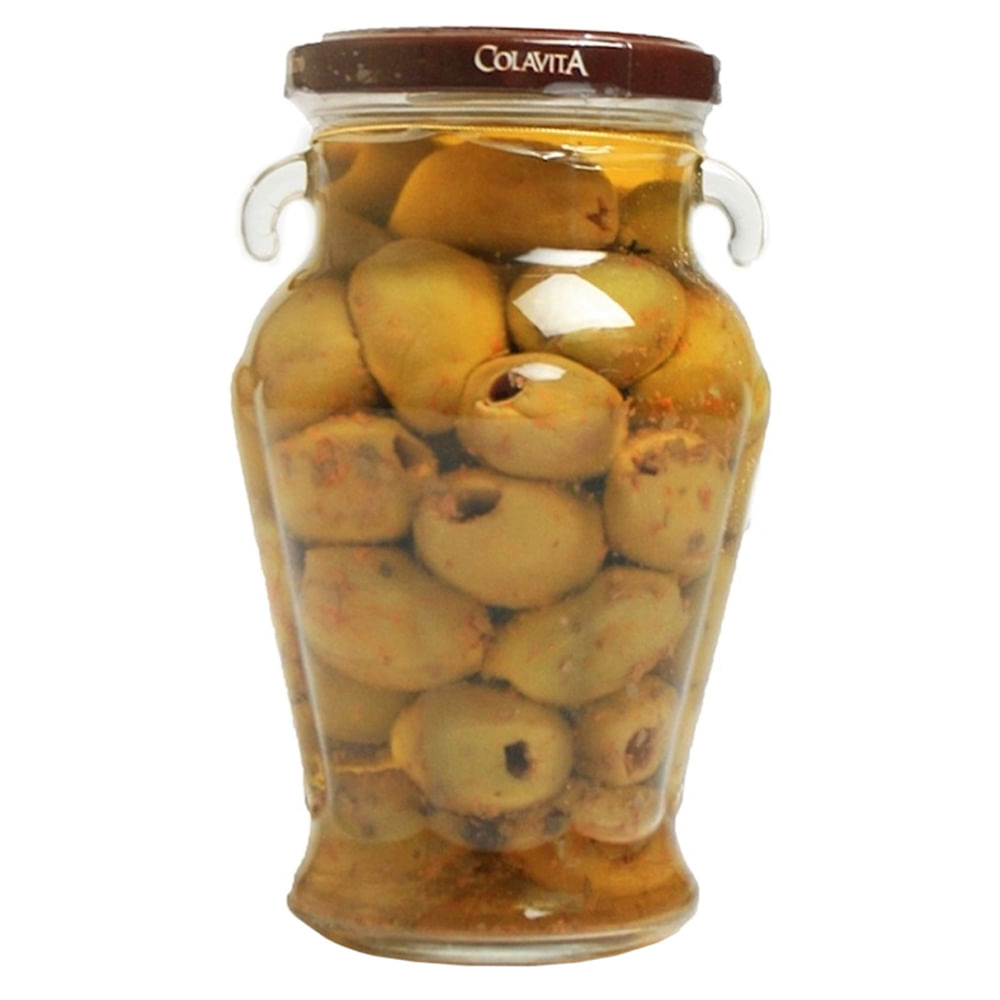 Azeitona Verde Colavita sem Caroço Vidro 325g