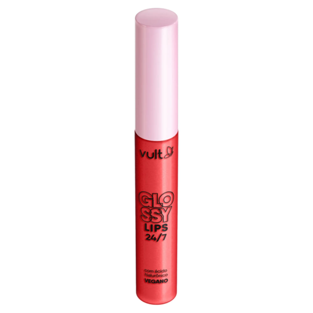 Gloss Labial Vult Glossy Lips 24/7 Rubi 5,2ml