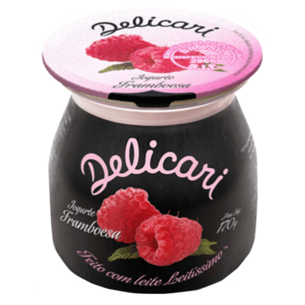 Iogurte Delicari Framboesa 170g