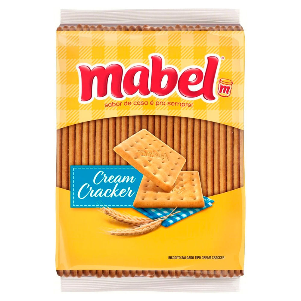 Biscoito Cream Cracker Mabel 300g