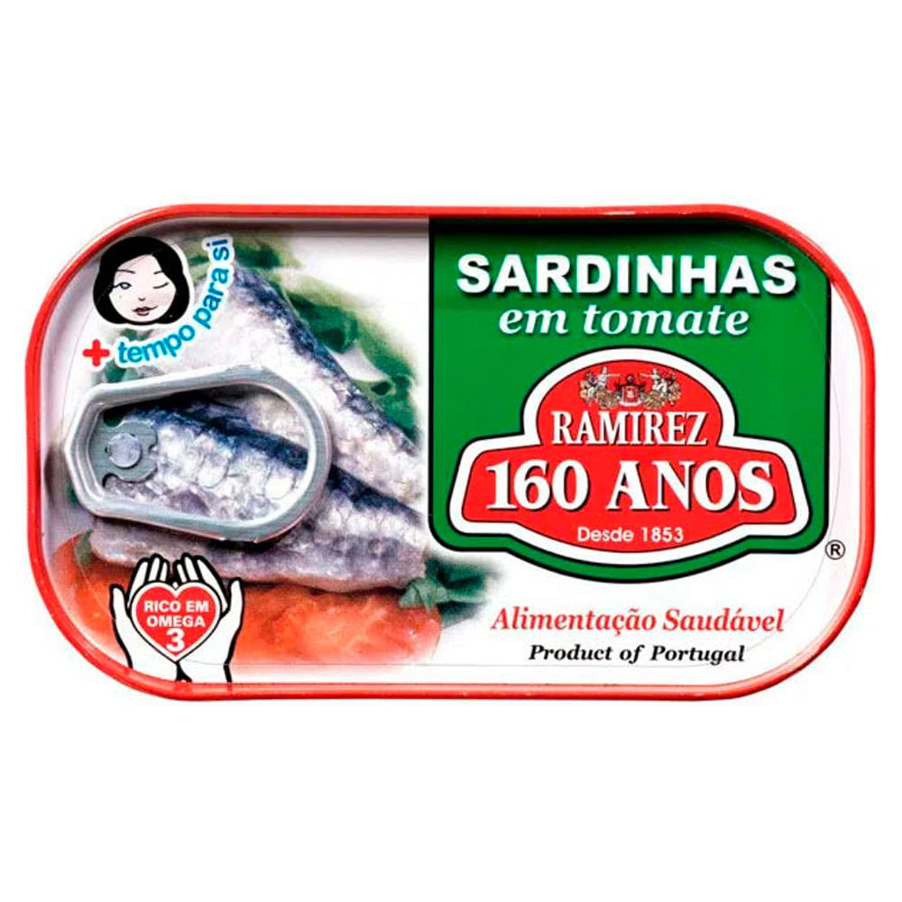 Sardinha Ramirez com Molho de Tomate Lata 125g