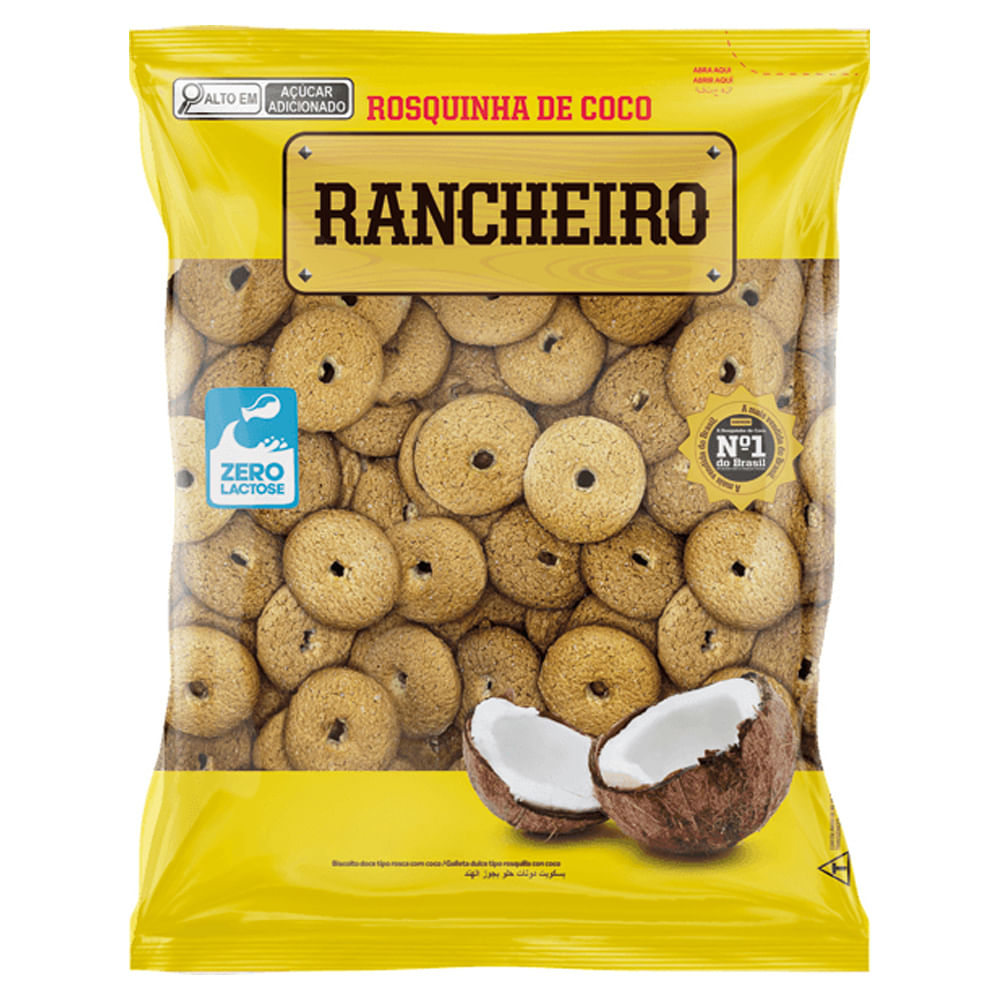 Rosquinha Rancheiro Coco 500g