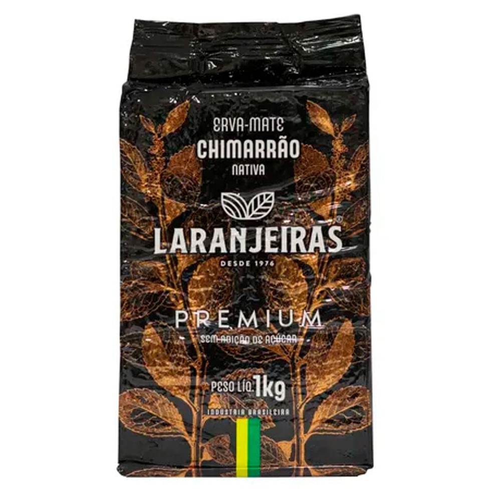 Erva Mate Laranjeiras Premium Vácuo 1kg