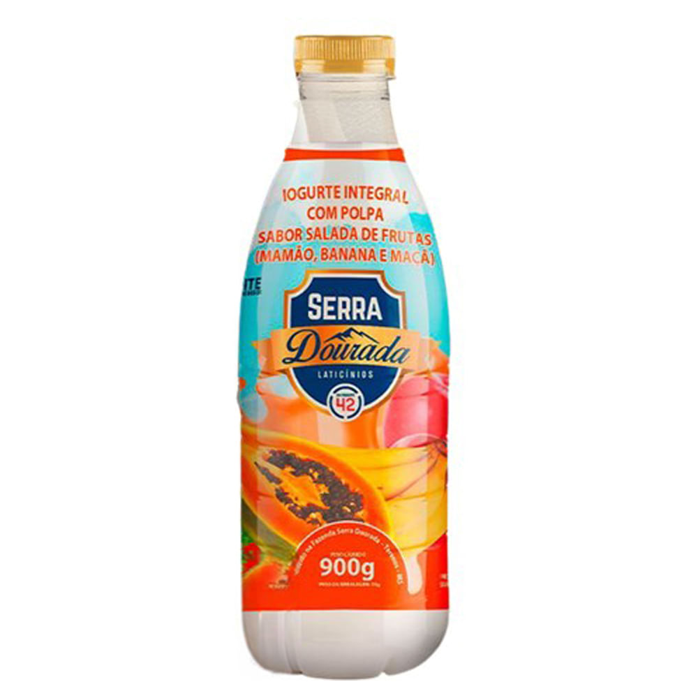 Iogurte Serra Dourada Integral Salada de Frutas 900g
