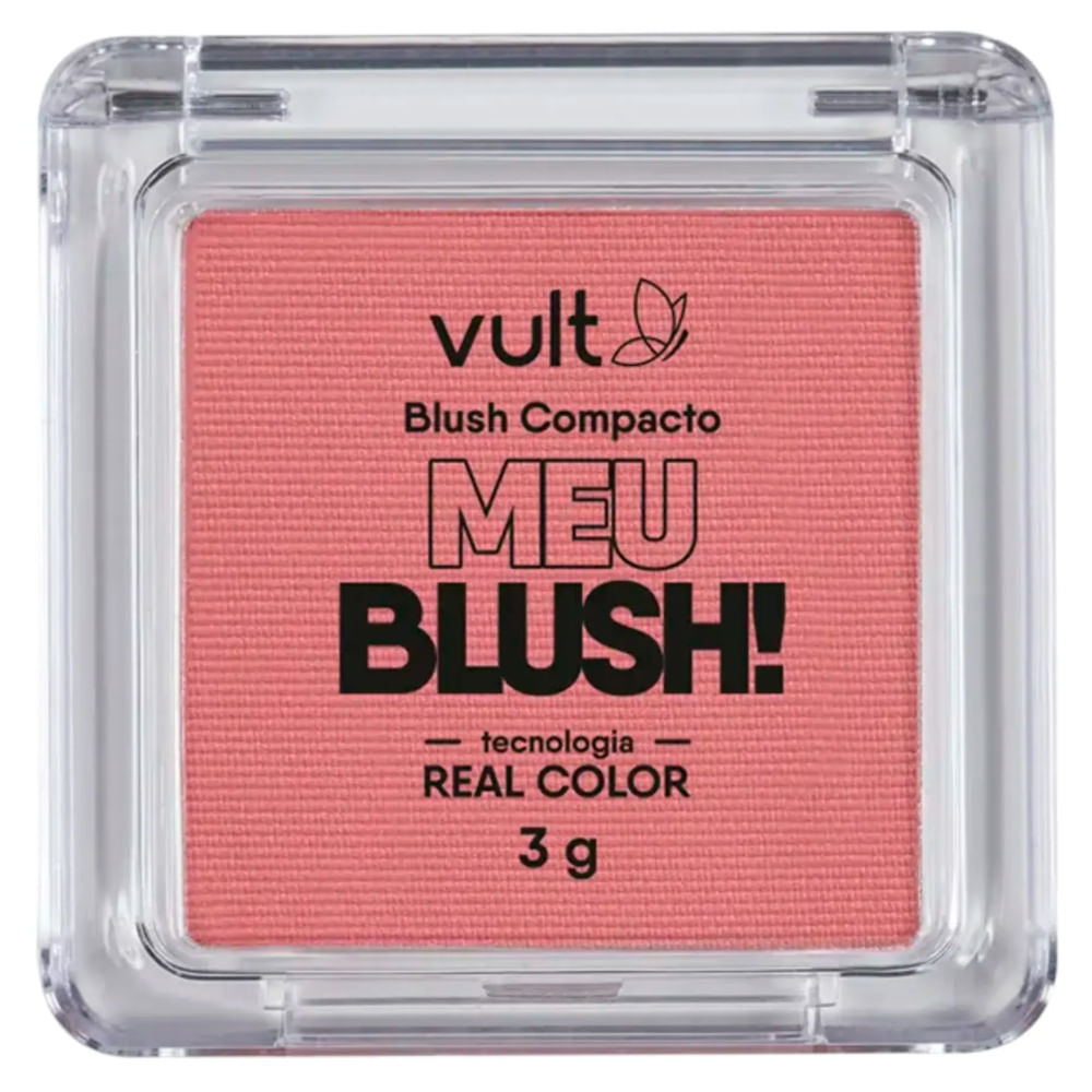 Blush Compacto Vult Meu Blush! Malva Matte 3g