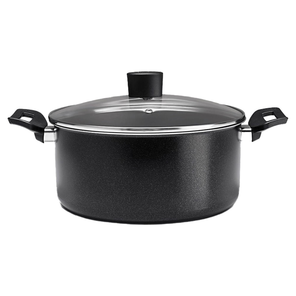 Panela Caçarola Brinox Ebony Preto 2,5L