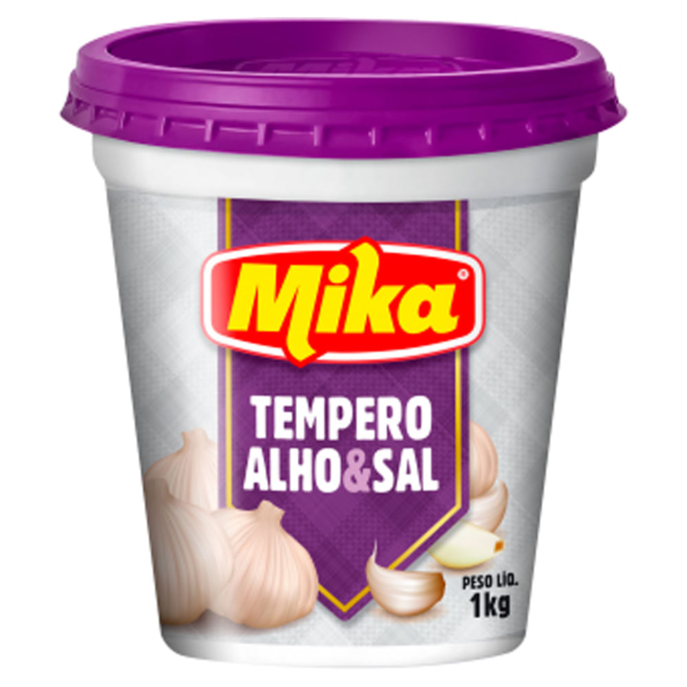 Tempero Pronto Mika Alho e Sal 1kg
