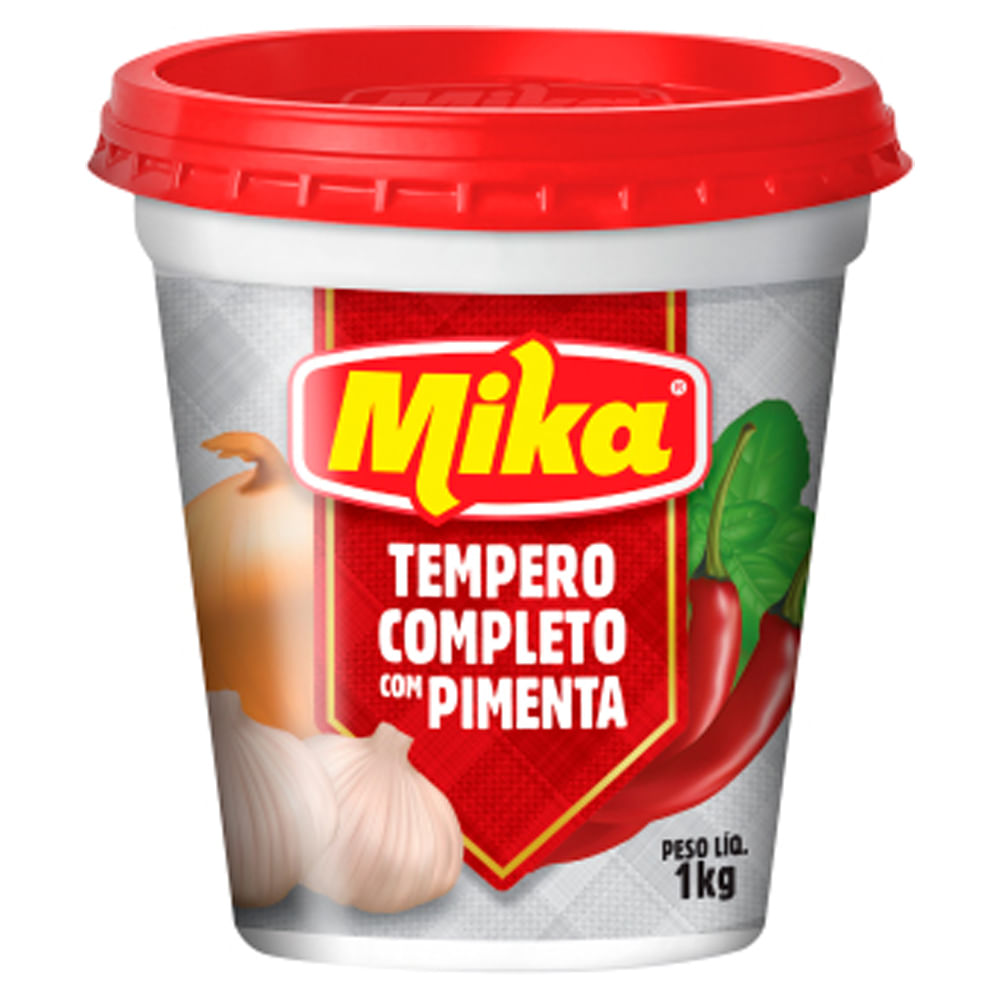 Tempero Completo Mika com Pimenta 1kg
