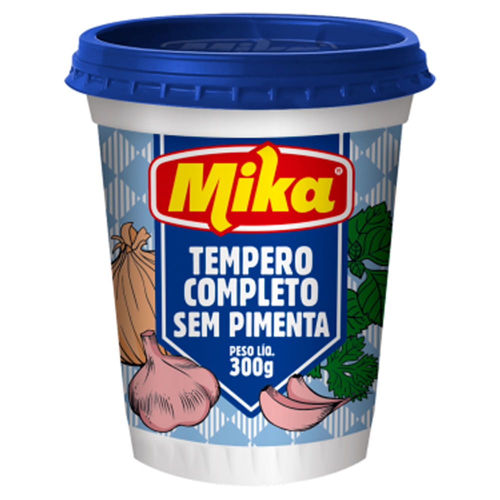 Tempero Completo Mika sem Pimenta 300g