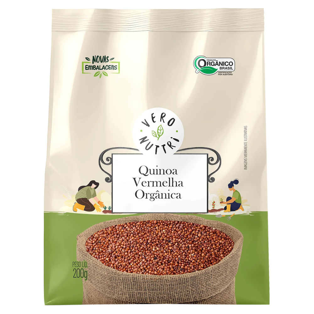Quinoa Vermelha Vero Nuttri Orgânica 200g