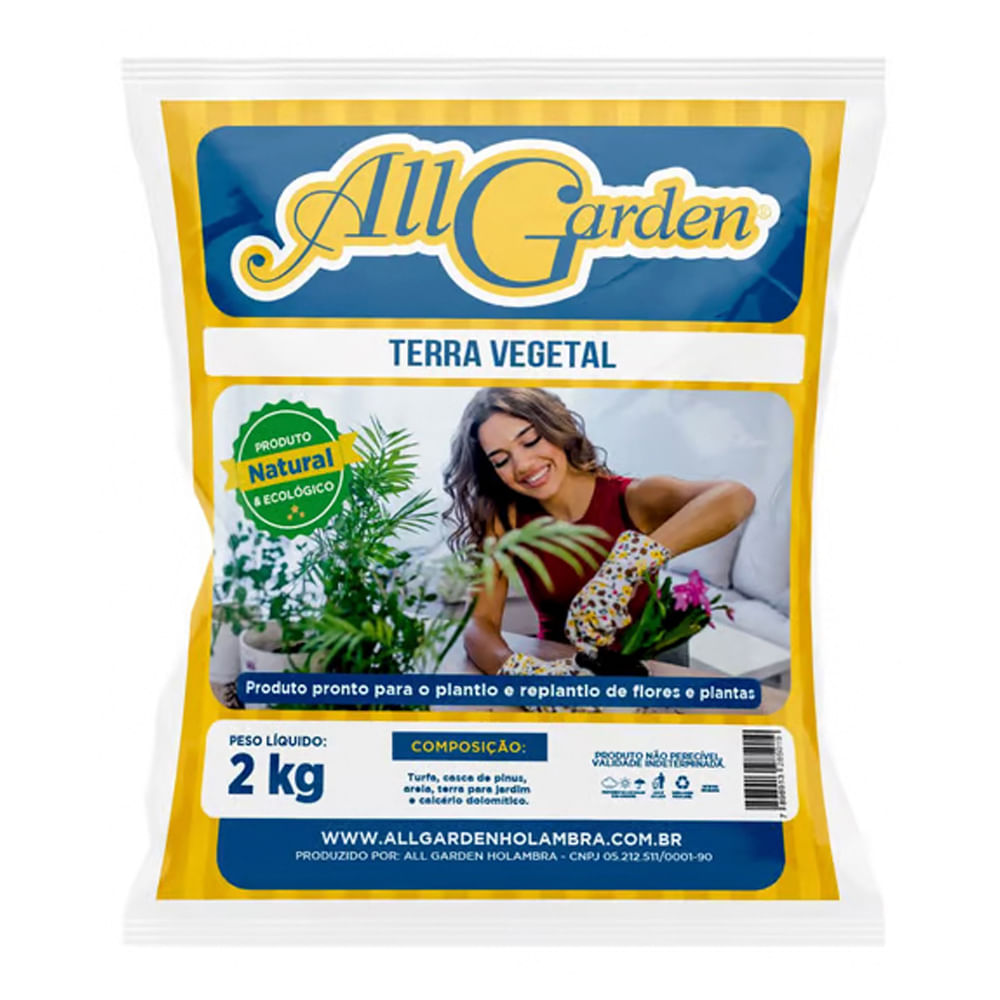 Terra Vegetal All Garden 2kg