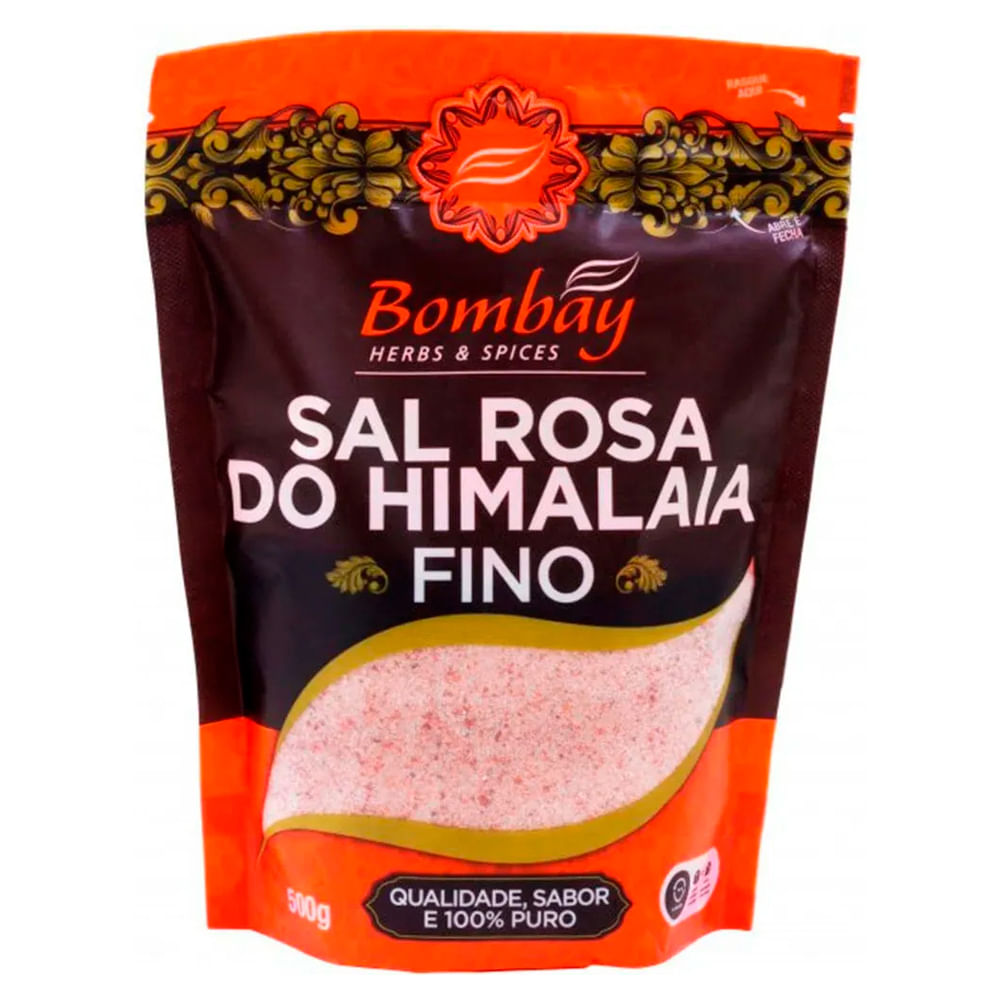 Sal Rosa do Himalaia Bombay Fino 500g