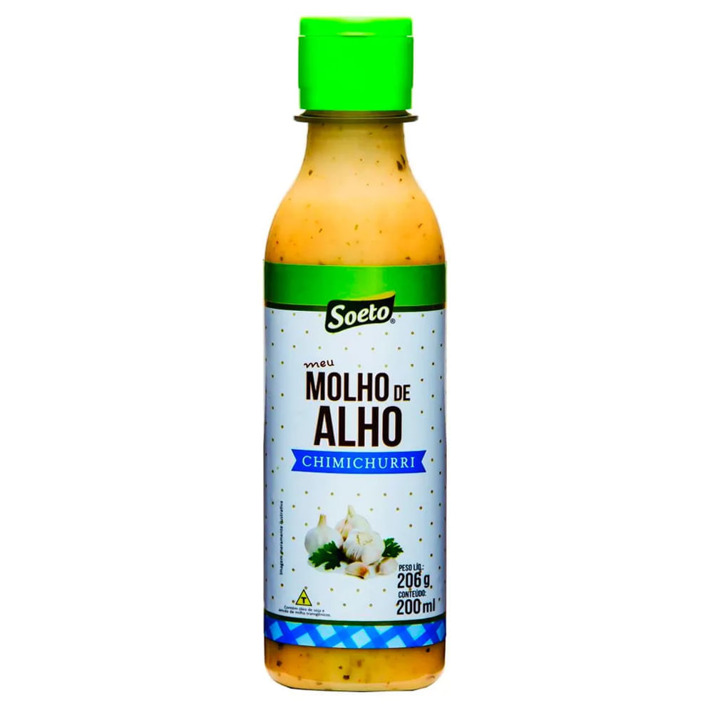 Molho de Alho Soeto Chimichurri 200ml