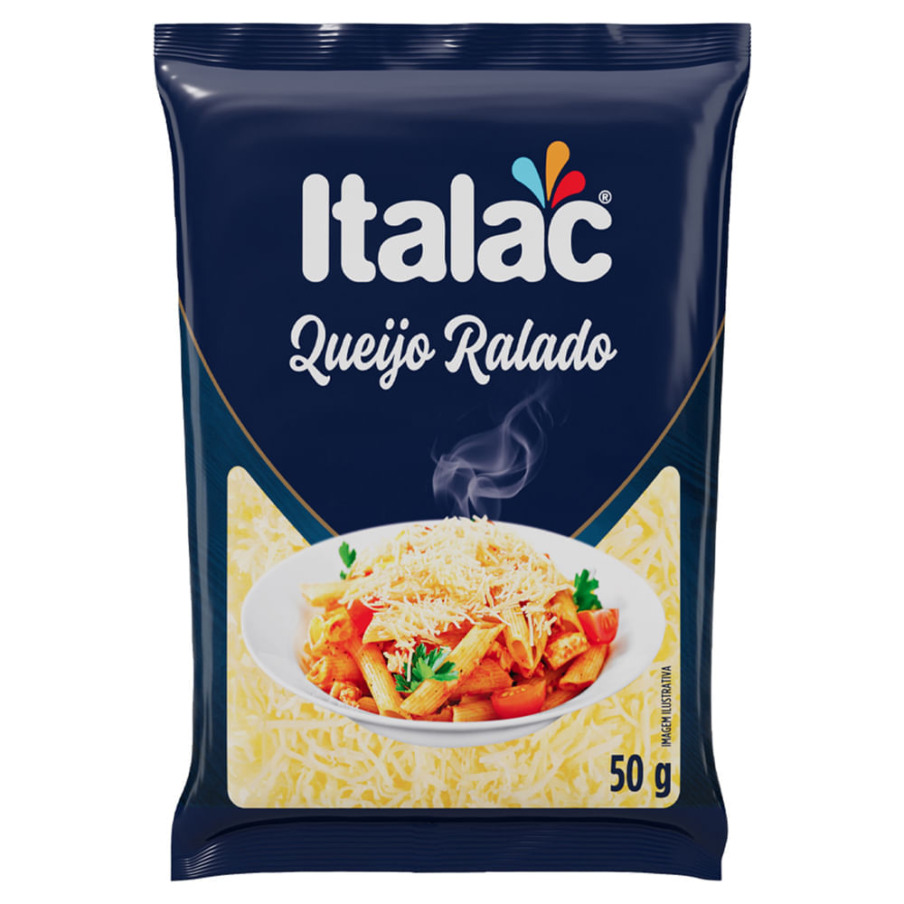 Queijo Ralado Italac Parmesão 50g