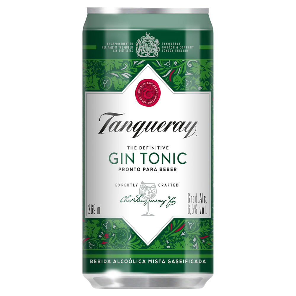 Gin Tônica Tanqueray Lata 269ml