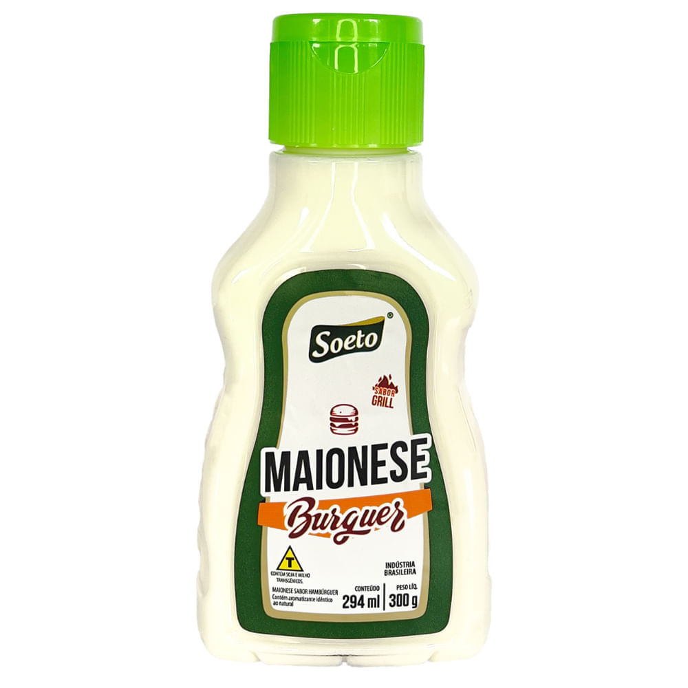 Maionese Soeto Burguer Squeeze 300g