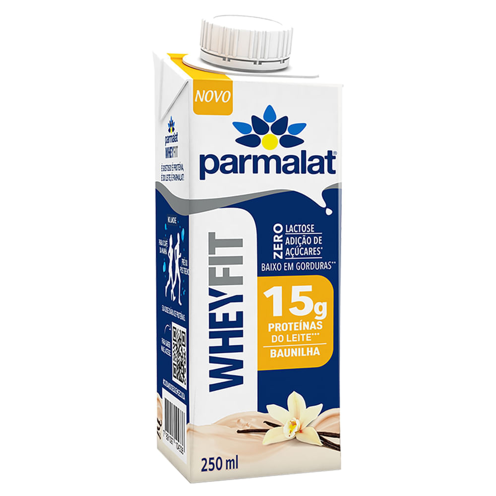Bebida Láctea Parmalat WheyFit Baunilha 250ml
