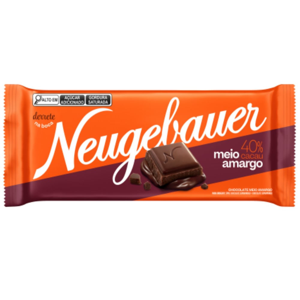 Chocolate Neugebauer Meio Amargo 80g