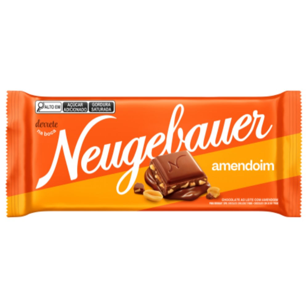 Chocolate Neugebauer Amendoim 80g