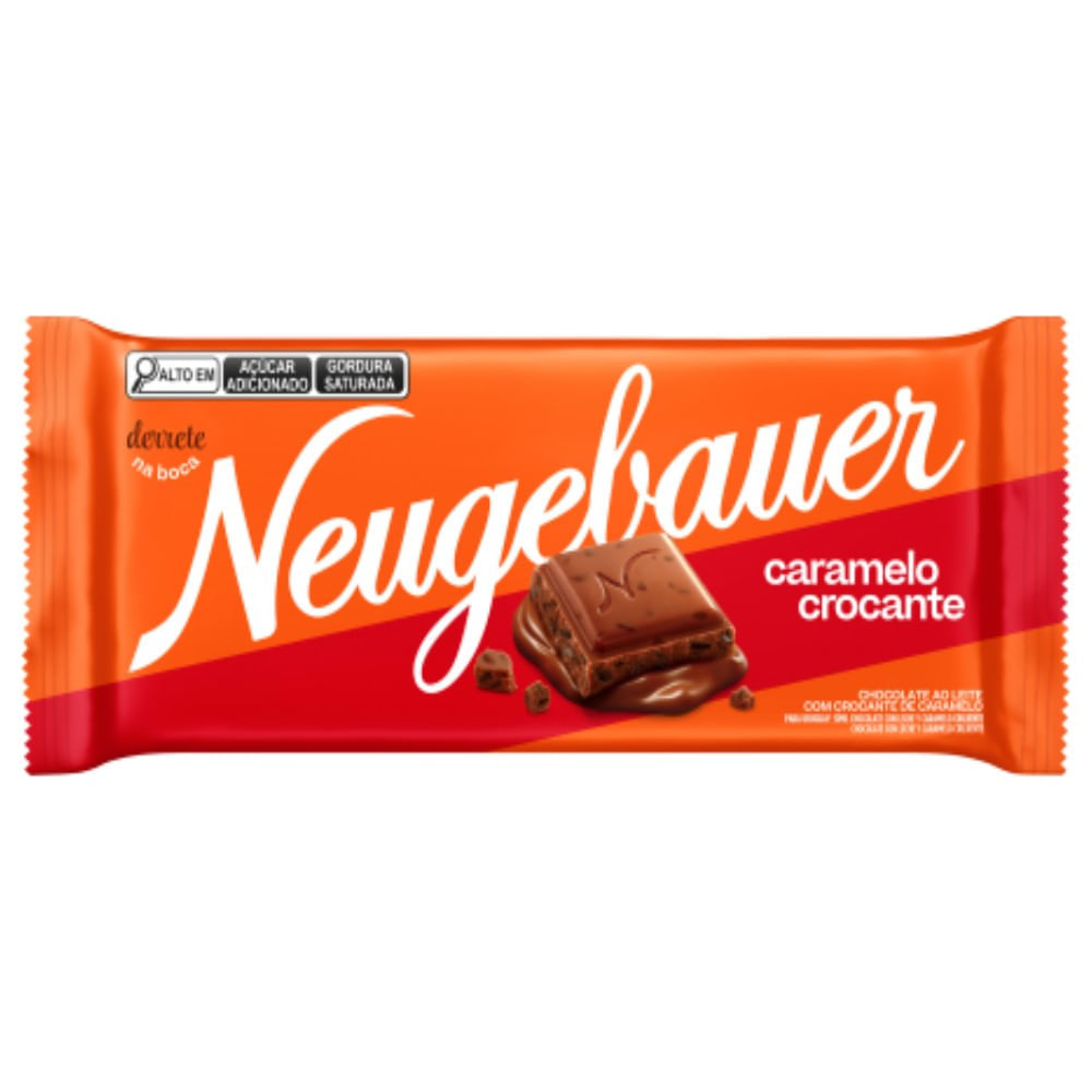 Chocolate Neugebauer Caramelo Crocante 80g