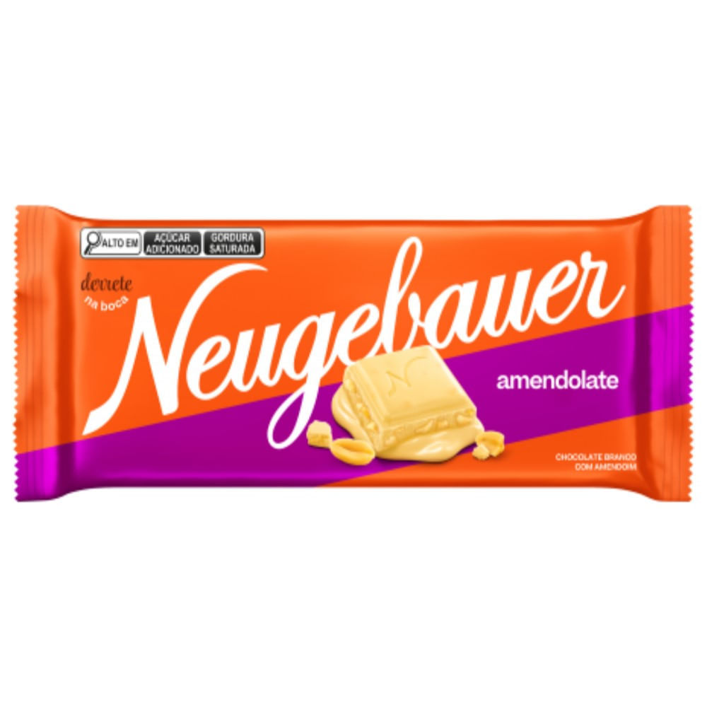 Chocolate Neugebauer Branco Amendolate 80g