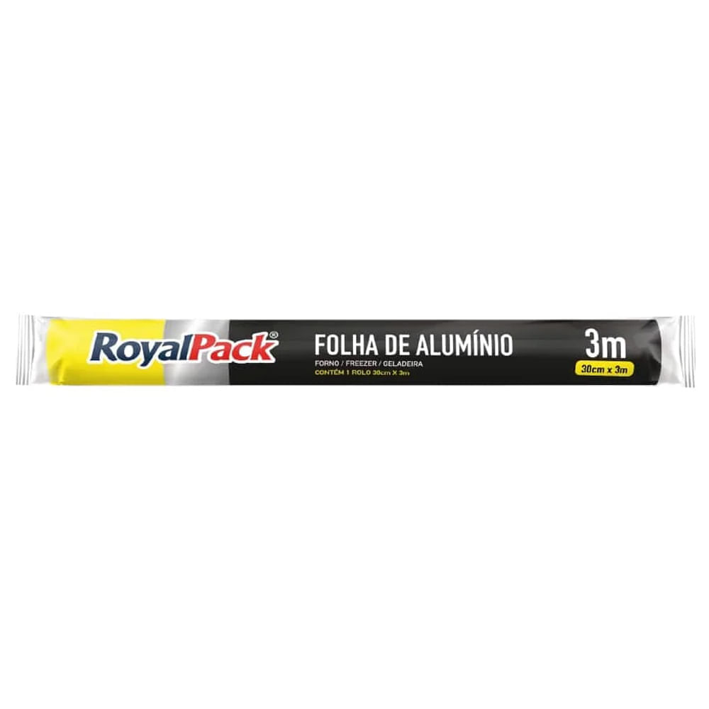 Papel Alumínio RoyalPack 30cmX3M