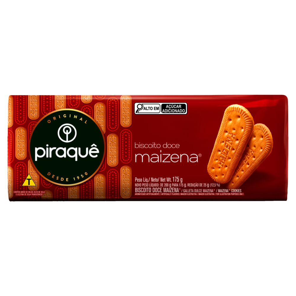 Biscoito Maisena Piraquê 175g