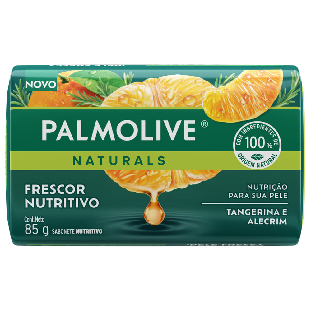 Sabonete em Barra Palmolive Frescor Nutritivo Tangerina e Alecrim 85g